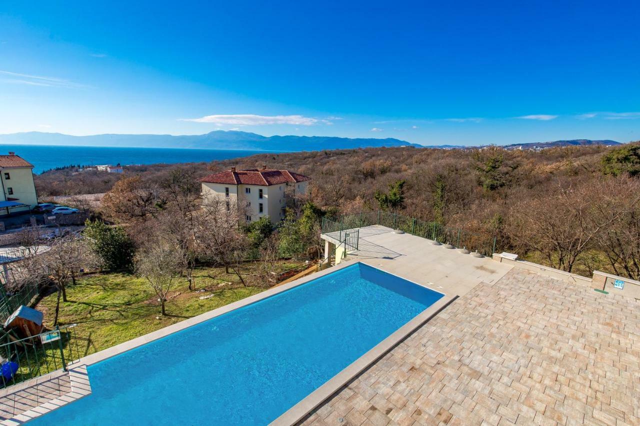 Luxury Apartments Kostrena With Pool Exterior photo