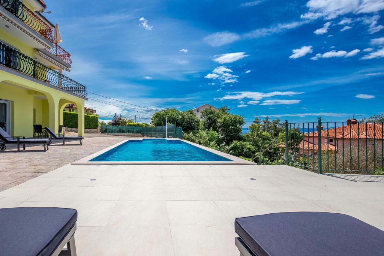 Luxury Apartments Kostrena With Pool Exterior photo