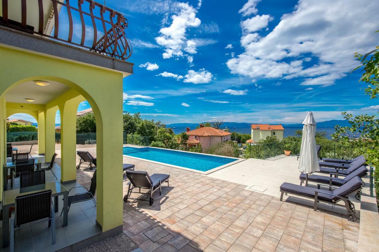 Luxury Apartments Kostrena With Pool Exterior photo