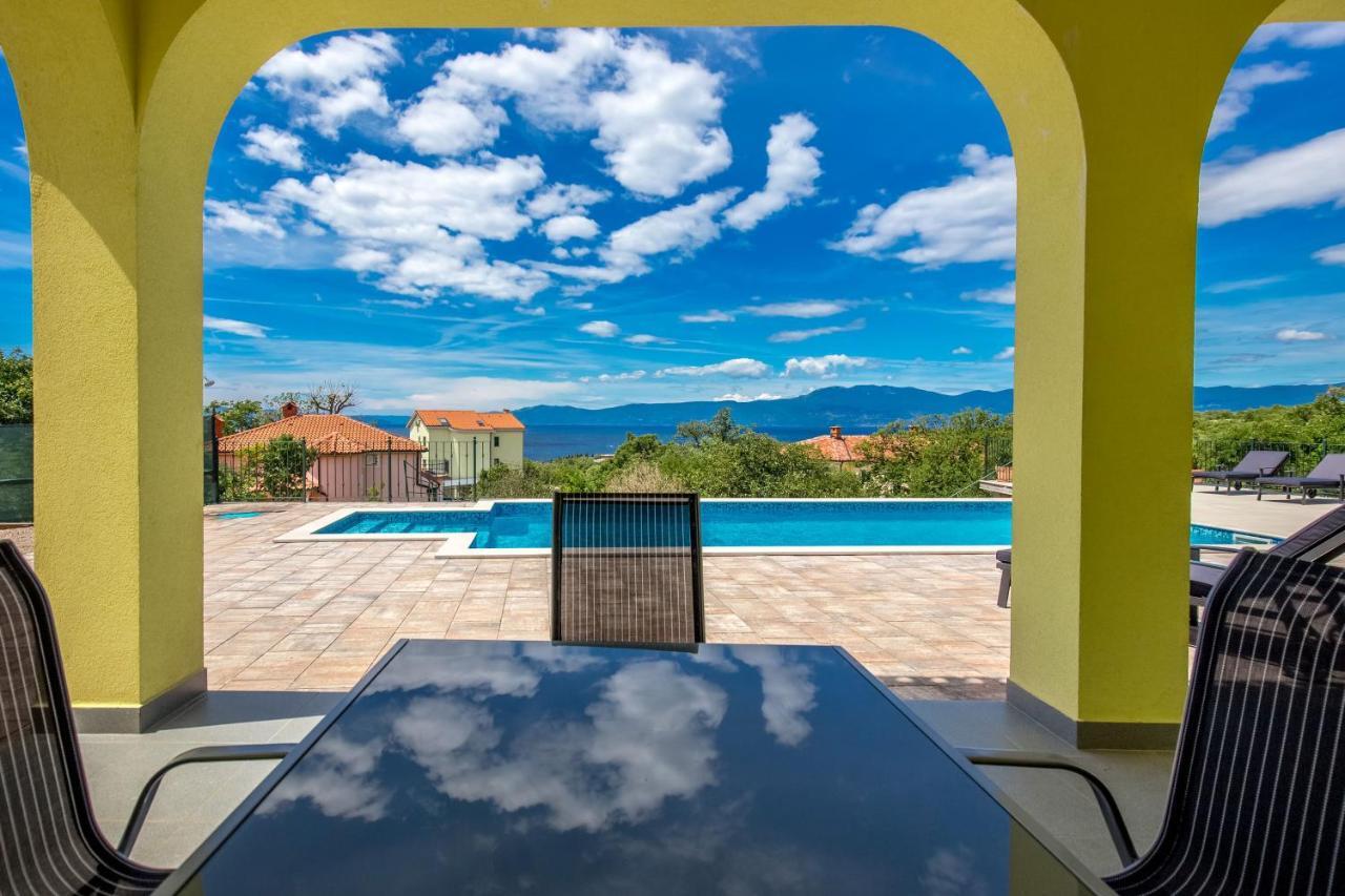 Luxury Apartments Kostrena With Pool Exterior photo